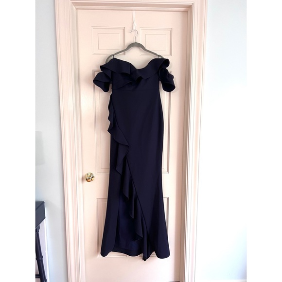New With Tag/NWT - Likely Miller Gown - Navy - Size 6 - Picture 4 of 10